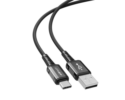 Кабель Acefast C1-04 USB to Type-C 1.2m черный