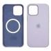 Чехол Full Silicone Case MagSafe для Apple iPhone 12 Pro Max 18 светло-сиреневый копия