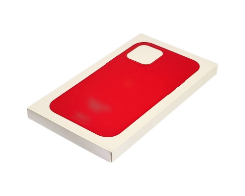 Чехол Full Silicone Case MagSafe для Apple iPhone 12 Pro Max 08 тёмно-красный копия