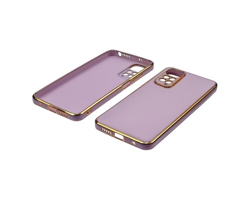 Чехол Glossy Color для Xiaomi Redmi Note 11 (EUR 159.9 x 73.9 x 8.1 mm) цвет 1 лавандовый