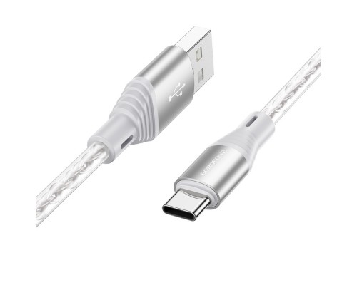 Кабель Borofone BX96 USB to Type-C 1m серый