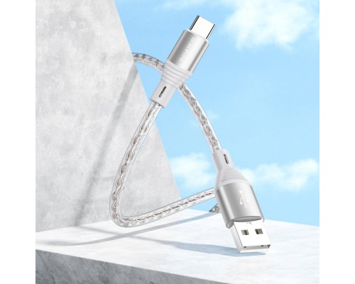 Кабель Borofone BX96 USB to Type-C 1m серый