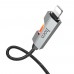 Кабель Hoco U123 USB to Lightning 27W 1m черный
