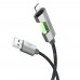Кабель Hoco U123 USB to Lightning 27W 1m черный