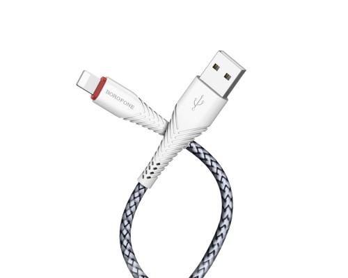 Кабель Borofone BX25 USB to Lightning 1m белый