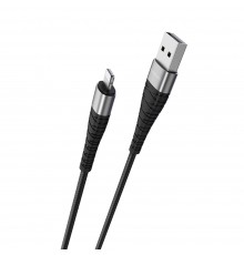 Кабель Borofone BX32 USB to Lightning 1m черный