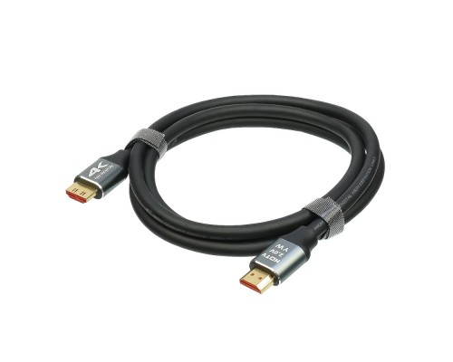 HDMI кабель 2.0V 4K 3840P c позолоченными коннекторами 3m черный