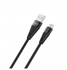 Кабель Borofone BU10 USB to MicroUSB 1.2m черный