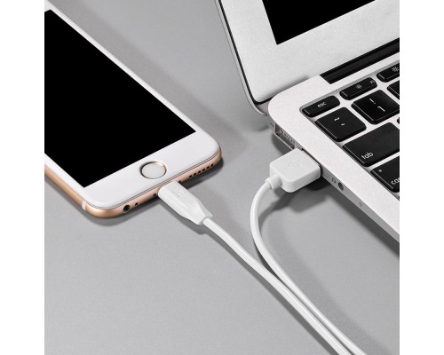 Кабель Hoco X1 USB to Lightning 1m белый