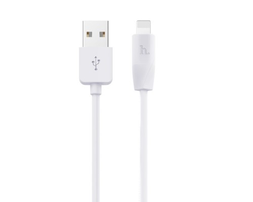 Кабель Hoco X1 USB to Lightning 1m белый