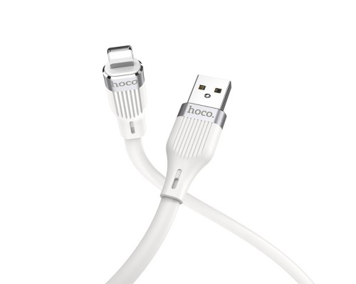 Кабель Hoco U72 USB to Lightning 1.2m белый