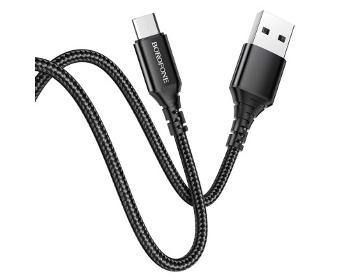 Кабель Borofone BX54 USB to MicroUSB 1m черный
