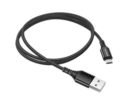 Кабель Borofone BX54 USB to MicroUSB 1m черный