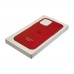 Чехол Leather Case with MagSafe для Apple iPhone 12 mini 02 красный