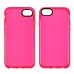 Чехол силиконовый Clear Neon для Apple iPhone 7/ 8/ Se2020 цвет 08 розовый