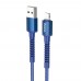 Кабель Hoco X71 USB to Lightning 1m синий