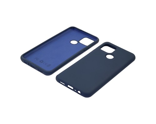 Чехол Full Nano Silicone Case для Oppo A15/A15s цвет 17 тёмно-синий
