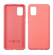 Чехол Full Nano Silicone Case для Samsung A315 A31 цвет 07 розовый