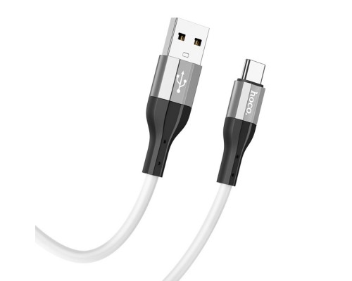 Кабель Hoco X72 USB to Type-C 1m белый