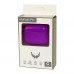 Чехол силиконовый Clear Neon с карабином для Apple AirPods Pro цвет 02 фиолетовый