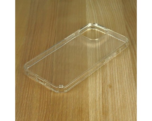 Чехол clear protective with frame Люкс для Apple iPhone 12 Pro Max прозрачный