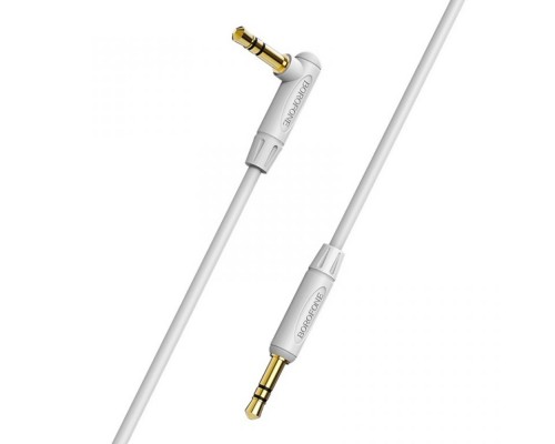 AUX кабель Borofone BL4 Jack 3.5 to Jack 3.5 2m серый