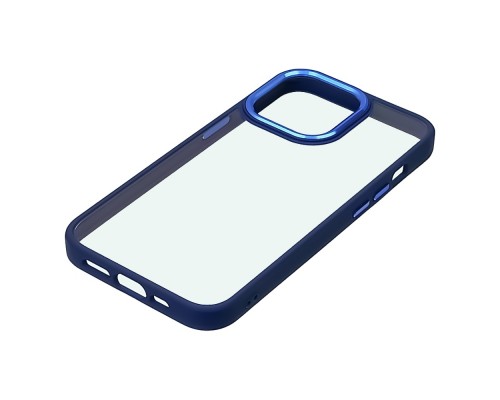 Чехол Aluminum Camera Frame для Apple iPhone 11 Pro color 03 тёмно-синий