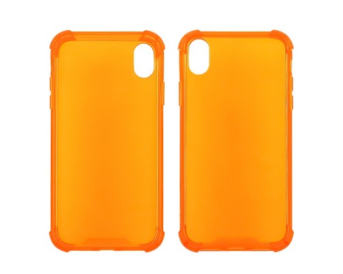 Чехол TPU shockproof angle для Apple iPhone X/ Xs 11 оранжевый