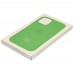 Чехол Full Silicone Case MagSafe для Apple iPhone 12 Pro Max 09 светло-зелёный копия
