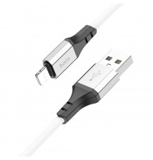 Кабель Hoco X86 USB to Lightning 1m белый