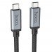 Кабель Hoco US05 USB4 8K Type-C to Type-C PD 100W 2m черный