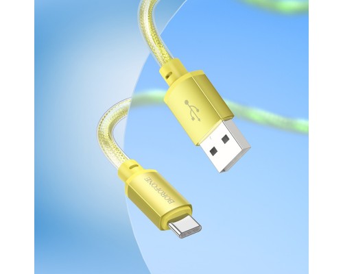 Кабель Borofone BX95 USB to Type-C 1m золотистый