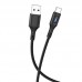 Кабель Hoco U79 с индикатором USB to Type-C 1.2m black