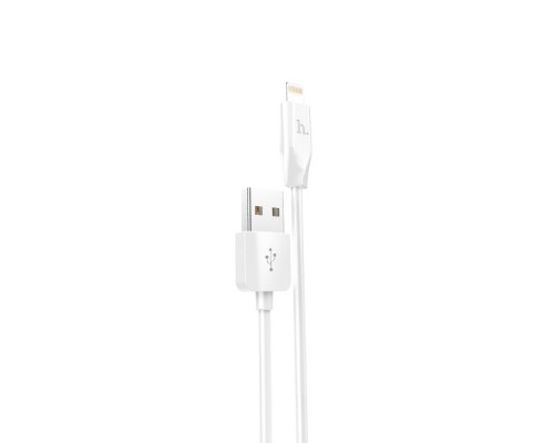 Кабель Hoco X1 USB to Lightning 1m белый