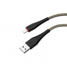 Кабель Borofone BX25 USB to Lightning 1m черный