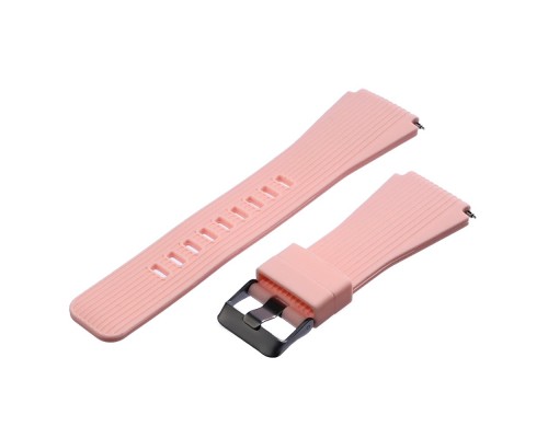 Ремешок силиконовый для Samsung S3/ S4 22mm розовый