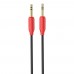 AUX кабель Hoco UPA11 Jack 3.5 to Jack 3.5 1m красный