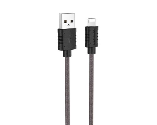 Кабель Borofone BX52 USB to Lightning 1m черный