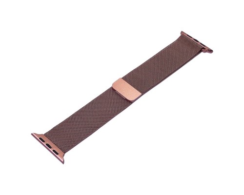Ремешок Миланская петля для Apple Watch Band 42/ 44 mm красно-розовый