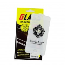 Защитное стекло для Apple iPhone 7/ 8 Full Glue Lion (0.3 мм, 2.5D, белое)