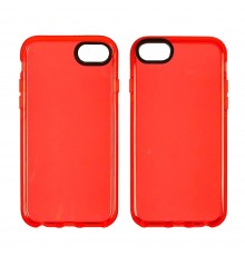 Чехол силиконовый Clear Neon для Apple iPhone 7 Plus/ 8 Plus цвет 14 красный