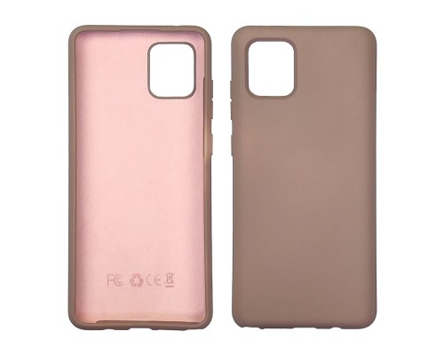 Чехол Full Nano Silicone Case для Samsung N770 Note 10 Lite цвет 10 песочно-розовый