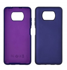 Чехол Full Nano Silicone Case для Xiaomi POCO X3/ X3 NFC цвет 11 тёмно-фиолетовый