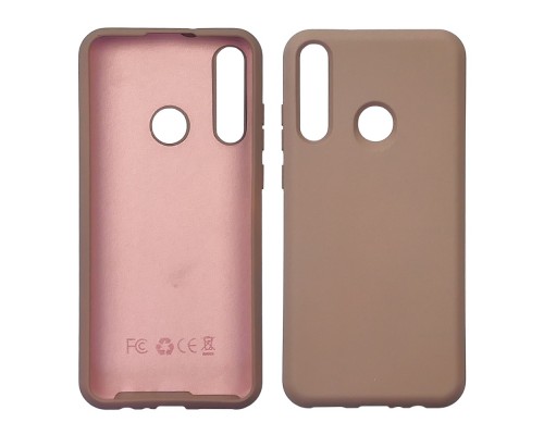 Чехол Full Nano Silicone Case для Huawei Y6P 2021 цвет 10 песочно-розовый