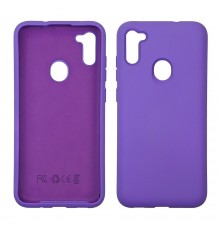 Чехол Full Nano Silicone Case для Samsung M115 M11 цвет 03 светло-фиолетовый