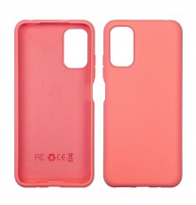 Чехол Full Nano Silicone Case для Xiaomi Redmi Note 10 5G цвет 07 розовый