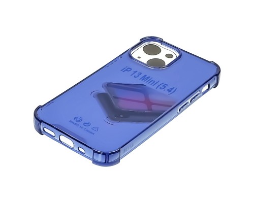 Чехол TPU shockproof angle для Apple iPhone 13 Mini 01 сапфирово-синий