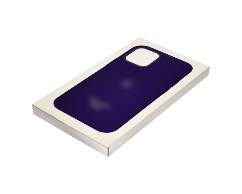 Чехол Full Silicone Case MagSafe для Apple iPhone 12/ 12 Pro 15 тёмно-фиолетовый копия