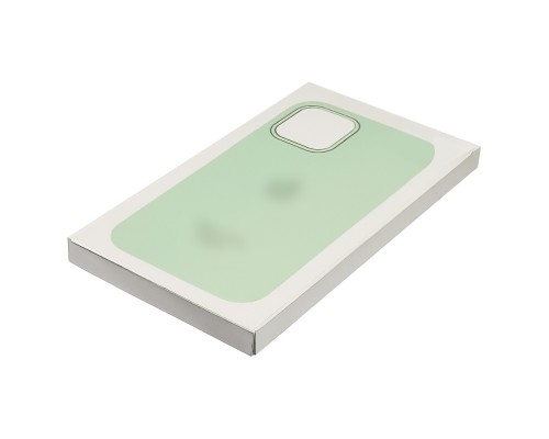 Чехол Full Silicone Case MagSafe для Apple iPhone 12/ 12 Pro 04 аквамарин копия