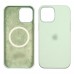 Чехол Full Silicone Case MagSafe для Apple iPhone 12/ 12 Pro 04 аквамарин копия